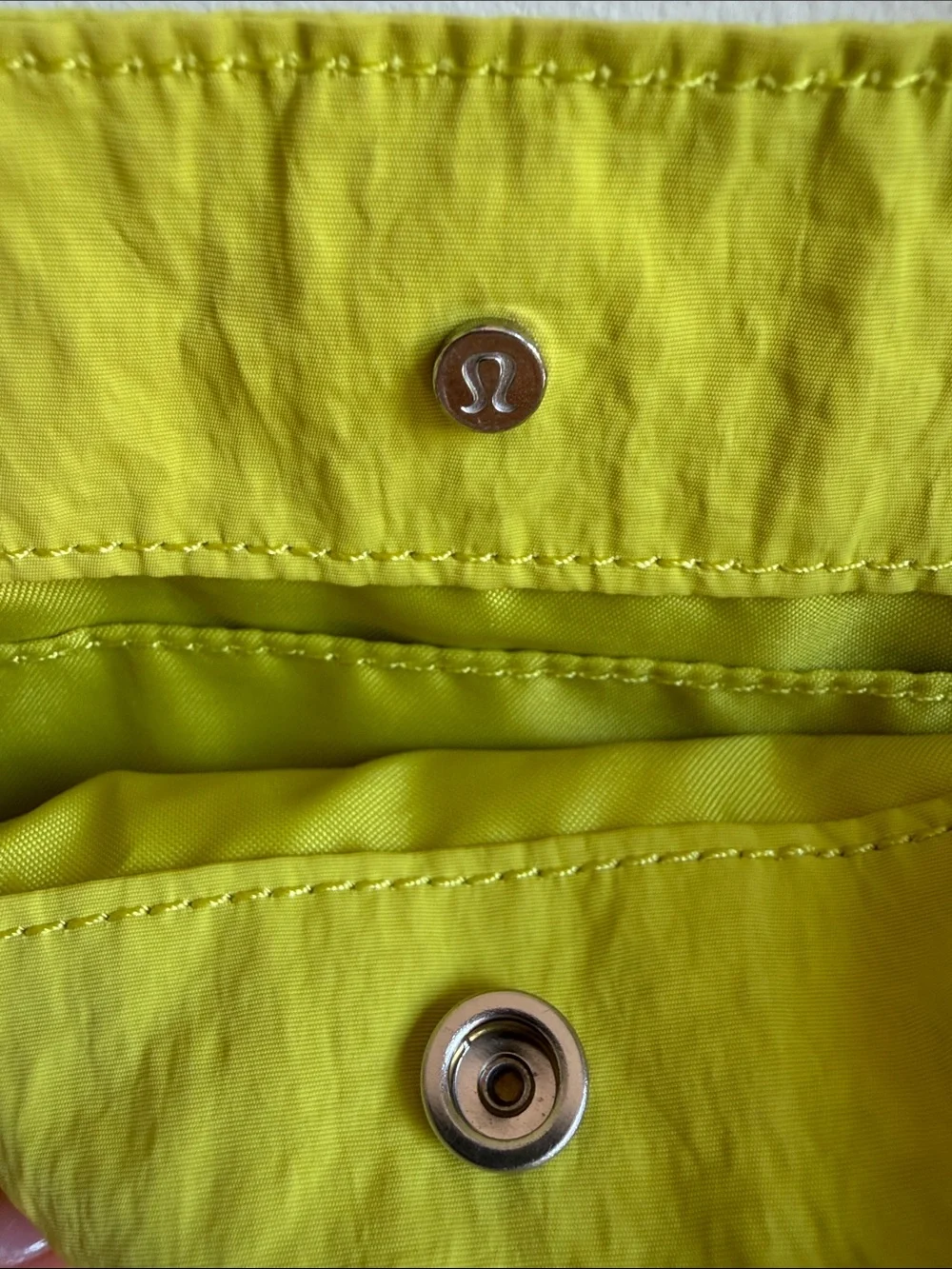 Lululemon Side Cinch Shopper Large Tote Tag Neon Yellow 18L